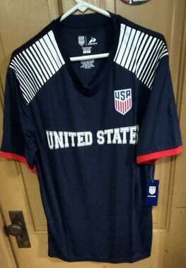 Icon Sports U.S. Soccer Federation Official Merchandise Soccer Jersey size large